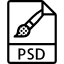 آیکون PSD